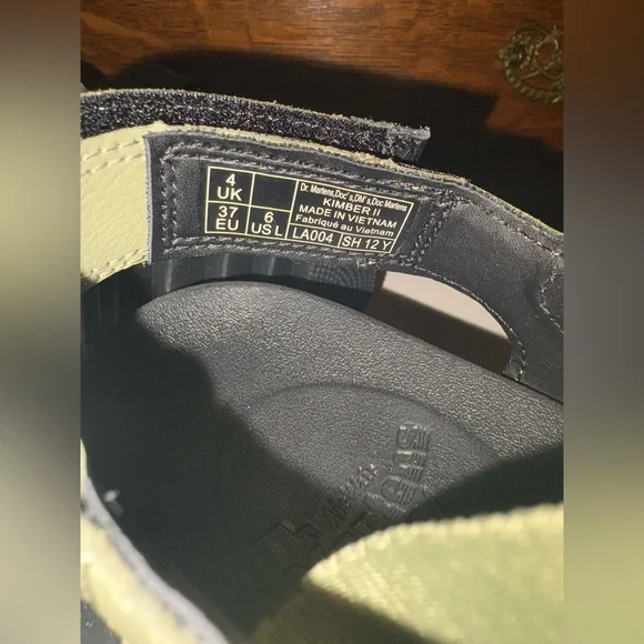 Dr. Martens Kimber II Olive Platform Sandals | size 6 | NWOT - Picture 8 of 11